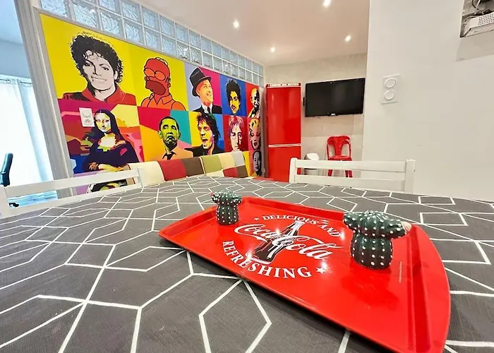 Appartement Avec 4 Chambres Doubles - Proche De La Mer, Des Transports Et De La Promenade Des Anglais