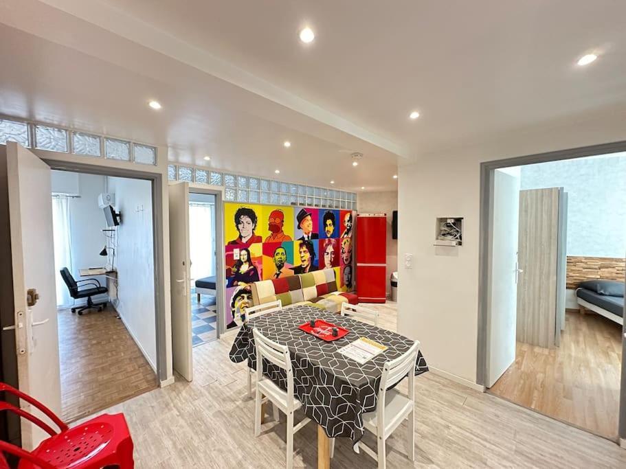 Apartment Avec 4 Doubles - Proche De La Mer, Des Transports Et De La Promenade Des Nizza
